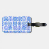 シチリアブルー柑橘類アズレ地中海のホ ラゲッジタグ (裏面横)