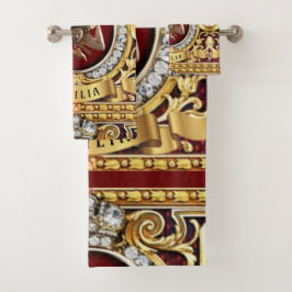 シチリアメドゥサトリナカリギフトゲスト バスタオルセット