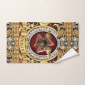 シチリアメドゥサトリナカリギフトゲスト バスタオルセット (ハンドタオル)