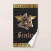 シチリアメドゥーサギフトタオルセット バスタオルセット (ハンドタオル)