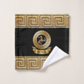 シチリアメドゥーサ/ゴールデンゴルゴンギフト/ゲスト バスタオルセット (ウォッシュタオル)