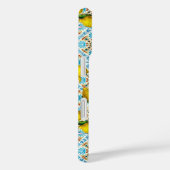 シチリアレモンとヴィンテージタイルのパターン Case-Mate iPhoneケース (裏面 / 右)