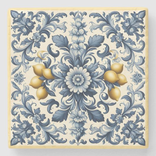 シチリアレモン ストーンコースター (正面)