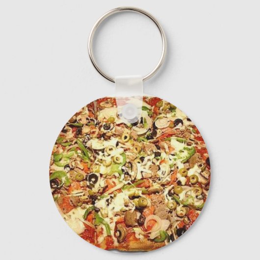 シチリアンピザパイ キーホルダー (正面)