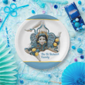 シチリア三脚のシンボルシチリアのトリナリア ペーパープレート (パーティー)