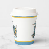 シチリア三脚のシンボルシチリアPaのトリナリア 紙コップ (左)