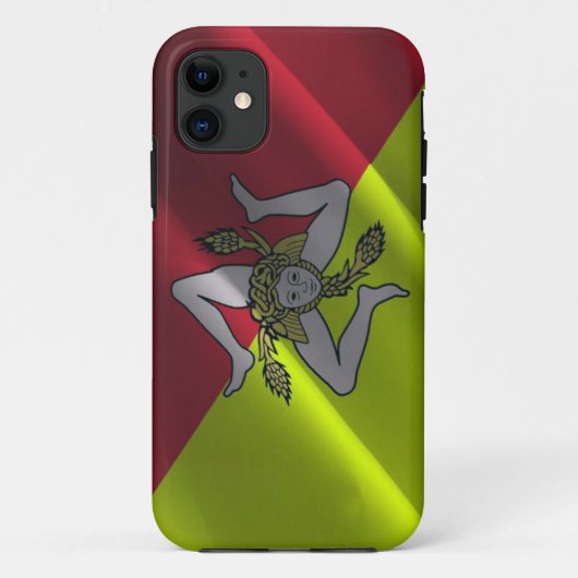 シチリア国旗 –  Case-Mate iPhoneケース (裏面)