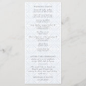 シチリア地中海のブルー・タイル結婚レモン プログラム (裏面)