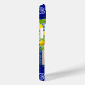 シチリア地中海のマジョリカの青瓦 Case-Mate iPhoneケース (裏面 / 右)