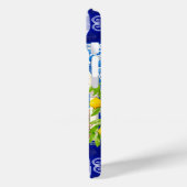 シチリア地中海のマジョリカの青瓦 Case-Mate iPhoneケース (裏面 / 左)