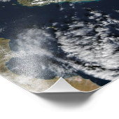 シチリア島のエトナ山の噴火 フォトプリント            (角)