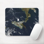 シチリア島のエトナ山の噴火 マウスパッド (マウス)