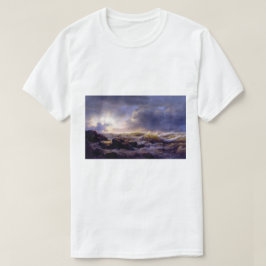 シチリア島の海岸の嵐の後 Tシャツ