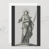 シチリア島の聖アガサ シーズンカード (正面/裏面)