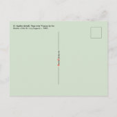 シチリア島の聖アガサ(詳細; M 070) ポストカード (裏面)