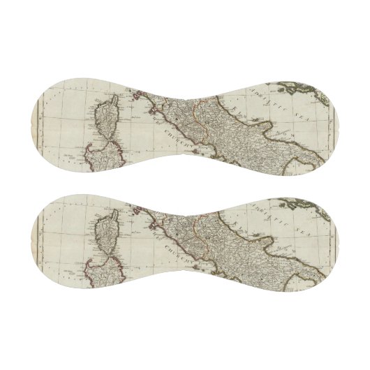 シチリア島を持つイタリアの新しい地図 野球ボール (パネル)