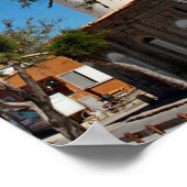 シチリア島イタリア，プンタセッカ灯台 ポスター (角)