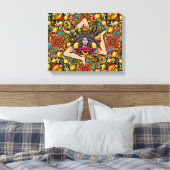 シチリア島 キャンバスプリント (インサイチュ (寝室))