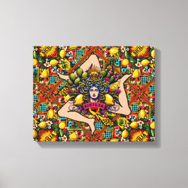 シチリア島 キャンバスプリント