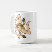 シチリア島 コーヒーマグカップ (正面左)