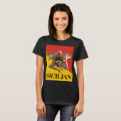 シチリア島 - シチリア Tシャツ (正面フル)