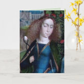 シチリア島(詳細; M 070)カードのセント・アガサ カード (黄色い花)