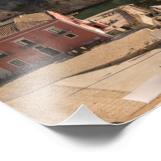 シチリア州スコペロのファラリオーニとトンナラ フォトプリント (角)