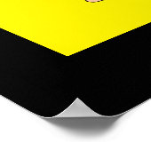 シチリア州旗14" x 11"、バリューポスター紙(マット) ポスター (角)