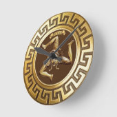 シチリア式壁時計 ラウンド壁時計 (傾斜)