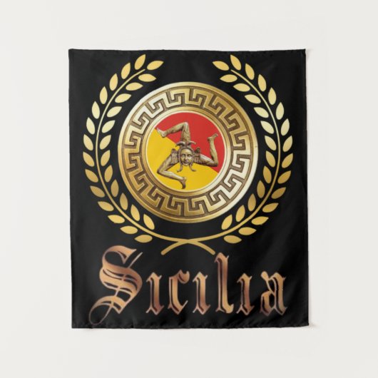 シチリア愛国的なタペストリー タペストリー (正面)