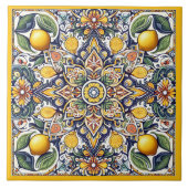 シチリア模様 タイル (正面)