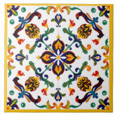 シチリア模様 タイル (正面)