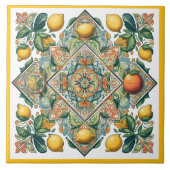 シチリア模様 タイル (正面)