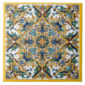 シチリア模様 タイル (正面)