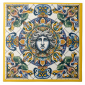 シチリア模様 タイル (正面)