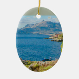 シチリア漁師 セラミックオーナメント