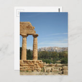 シチリア·アグリジェント ポストカード (正面/裏面)