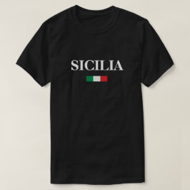 シチリア イタリア国旗 Tシャツ