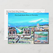 シチリア，イタリア – はがき (正面/裏面)