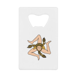 シチリア・イタリア クレジットカード栓抜き