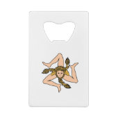 シチリア・イタリア クレジットカード栓抜き (裏面)