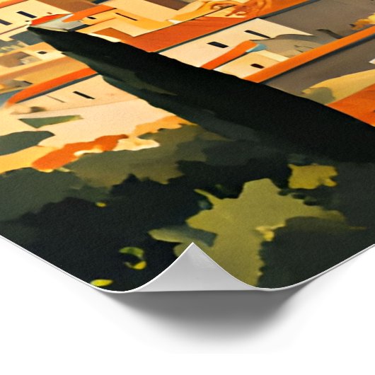 シチリア・イタリア ポスター (角)