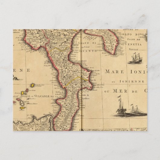 シチリア・イタリア ポストカード (正面)