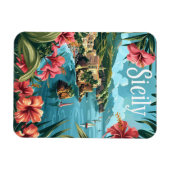 シチリア・イタリア マグネット (横)