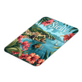 シチリア・イタリア マグネット (左側)