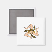 シチリア・イタリア マグネット (正面/裏面)