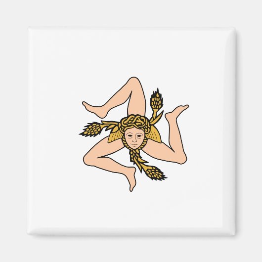 シチリア・イタリア マグネット (正面)