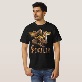 シチリア / シチリア トリスケリオン トリナクリア Tシャツ