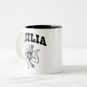 シチリア ツートーンマグカップ (正面左)