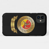 シチリア・トリナクリアのカスタムデザイン Case-Mate iPhoneケース (裏面(横))